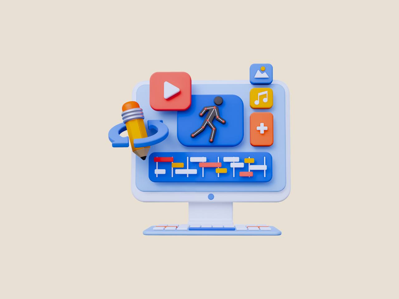 إنشاء فيديو Motion Graphics بالذكاء الاصطناعي